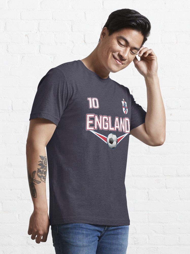 England Football Soccer Design with national Shield Essential T