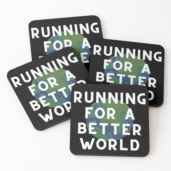 Item preview, Running For A Better World designed and sold by Runner's High.