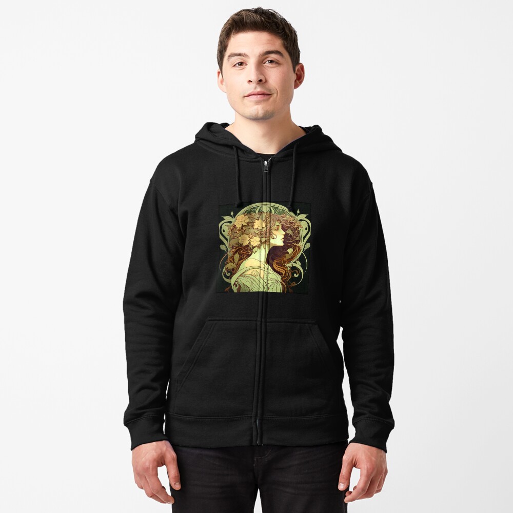 Item preview, Zipped Hoodie designed and sold by Namo-Art.