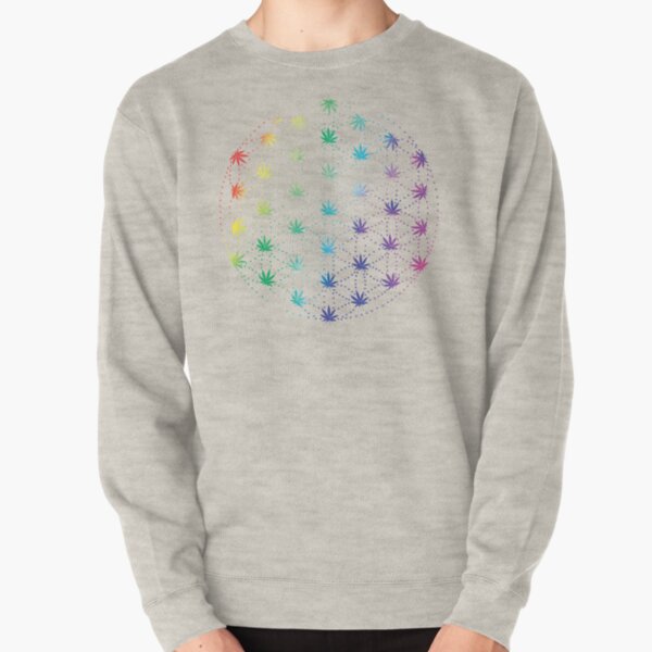 Flowers of Life Pullover Sweatshirt