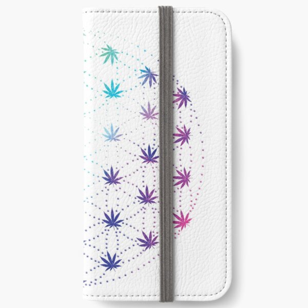 Flowers of Life iPhone Wallet