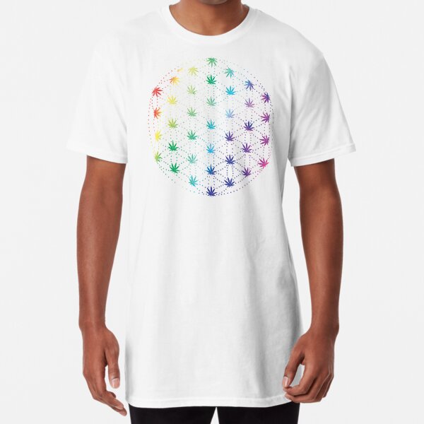 Flowers of Life Long T-Shirt