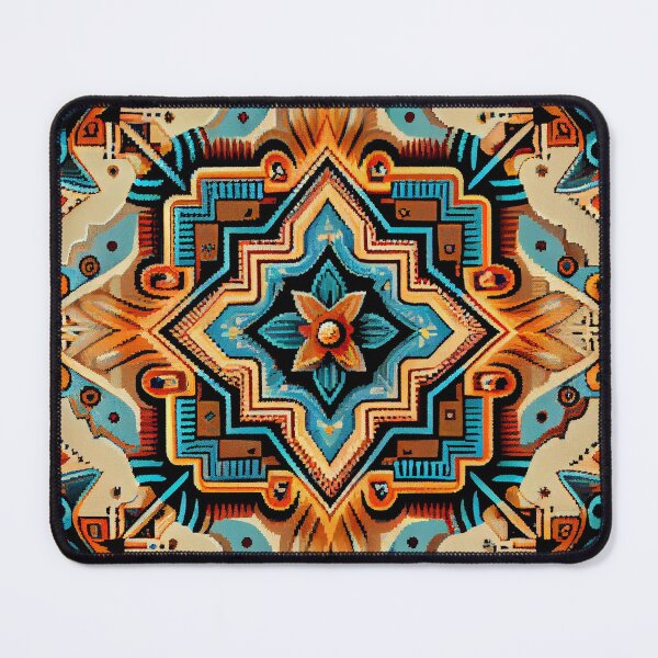Item preview, Complex Southwestern Pattern Digital Painting designed and sold by CodeAndColors.