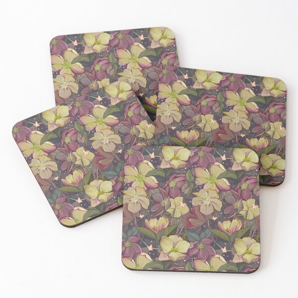 Item preview, Hellebore Flowers designed and sold by MetaMetaBurrito.
