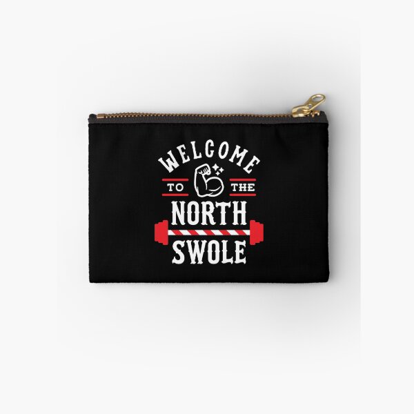 Item preview, Welcome To The North Swole (Funny Christmas Gym Pun) designed and sold by Brogress Project.