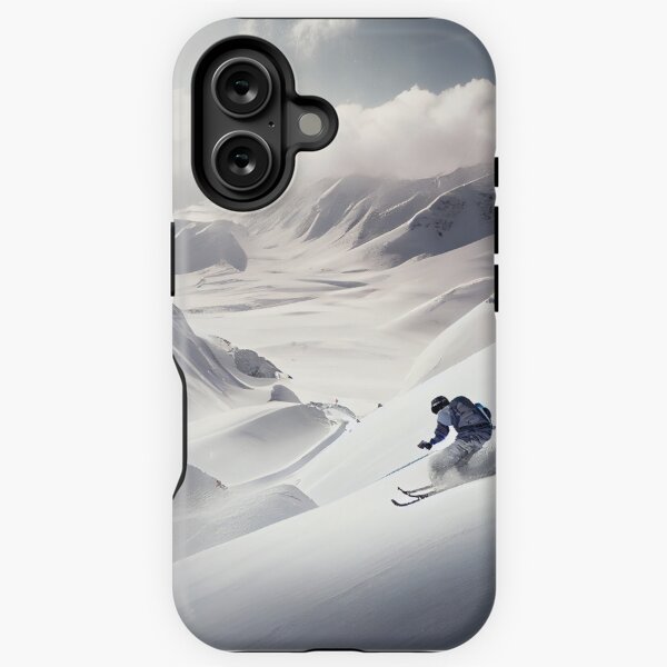 Item preview, Skiing the Endless Snowy Valley designed and sold by LukeAiWalker.