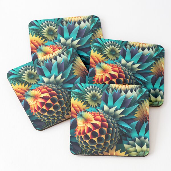 Item preview, Three Dimensional Explosive Tropical Pattern Digital Painting designed and sold by CodeAndColors.