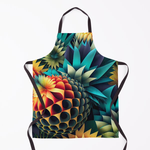Item preview, Three Dimensional Explosive Tropical Pattern Digital Painting designed and sold by CodeAndColors.