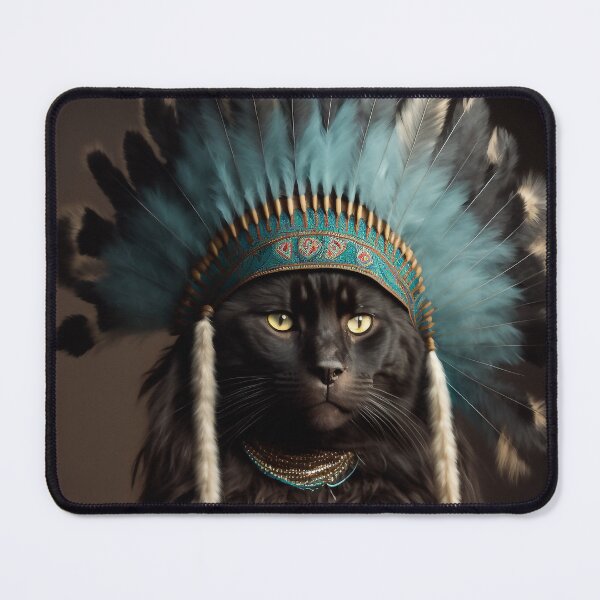 Item preview, Native American cat designed and sold by jordygraph.