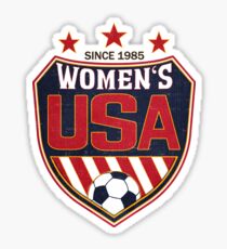 USA Women's Soccer National Shield since 1985 Sticker
