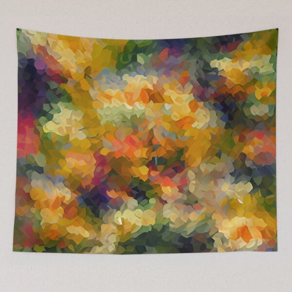 Item preview, Impressionist Pattern Digital Painting designed and sold by CodeAndColors.