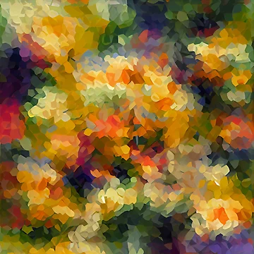Vorschaubild zum Design Impressionist Pattern Digital Painting von CodeAndColors