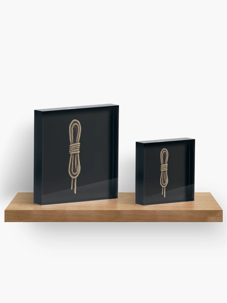 Thumbnail 3 of 5, Acrylic Block, Dominant Rope Rigger / Submissive Rope Bunny - Rope Bondage designed and sold by ClickForMore.