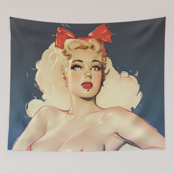 Item preview, Chilly Pinup Girl designed and sold by cutestpinups.