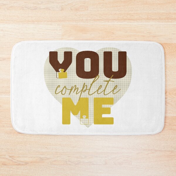 Item preview, You Complete Me | Valentines Day designed and sold by DrawingBoard.