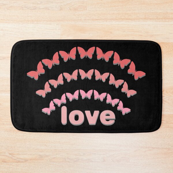 Item preview, Butterfly Pattren Aesthetic Sticker Butterflies Sticker Pack Love Quote designed and sold by AnimalsSpace.