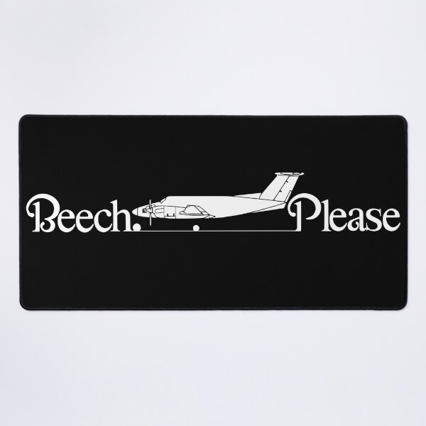 Item preview, Beech Please Aviation Humor White designed and sold by Clintoinks.