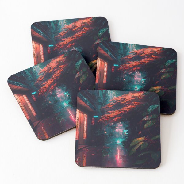 Item preview, Rainy Alleyway in Kyoto | Japan Alleyway | Rain in Kyoto |  designed and sold by CosmicLoots.