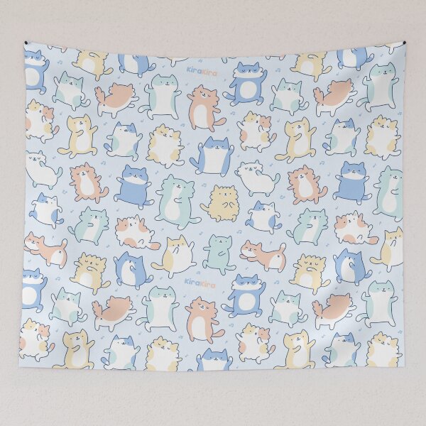 Item preview, Kitty Dance Off! designed and sold by KiraKiraDoodles.