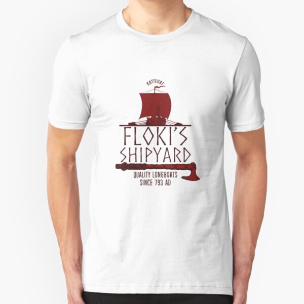 Floki's Shipyard Slim Fit T-Shirt