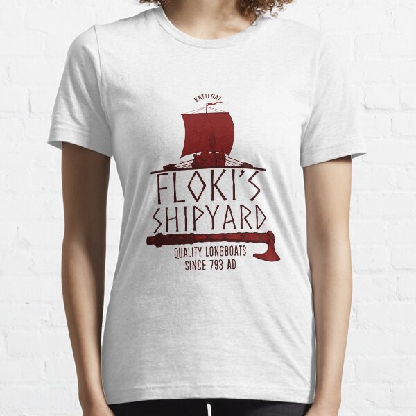 Le chantier naval de Floki T-shirt essentiel