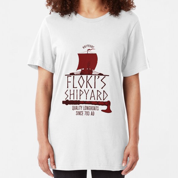 Floki's Shipyard Slim Fit T-Shirt
