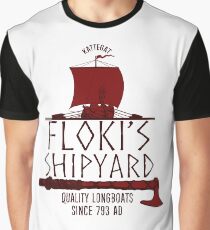 Floki's Shipyard Graphic T-Shirt