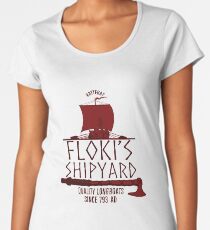 Floki's Shipyard Women's Premium T-Shirt