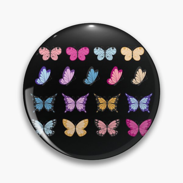 Item preview, Butterfly Pattren Aesthetic Sticker Butterflies Sticker Pack Stickers for girls designed and sold by AnimalsSpace.