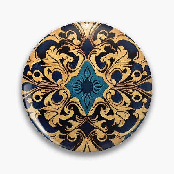 Artikelvorschau, Aggressive Hollywood Regency Pattern Digital Painting entworfen und verkauft von CodeAndColors.