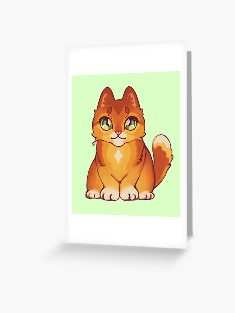 Tigerstar II Tigerheart Warrior Cats Greeting Card for Sale by alicialynne