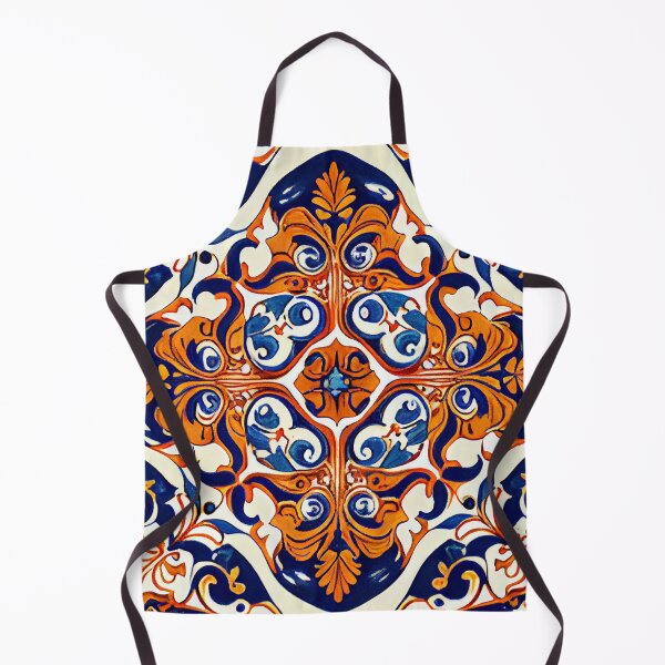 Item preview, Ceramic New Mediterranean Pattern Digital Painting designed and sold by CodeAndColors.