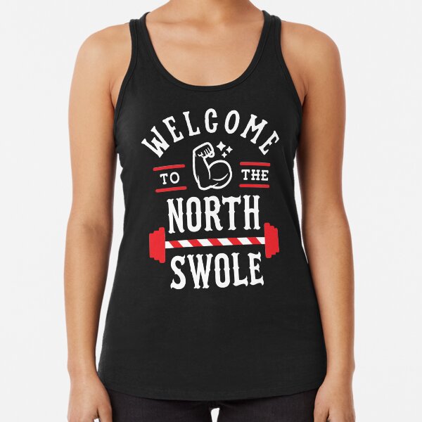 Item preview, Welcome To The North Swole (Funny Christmas Gym Pun) designed and sold by brogressproject.