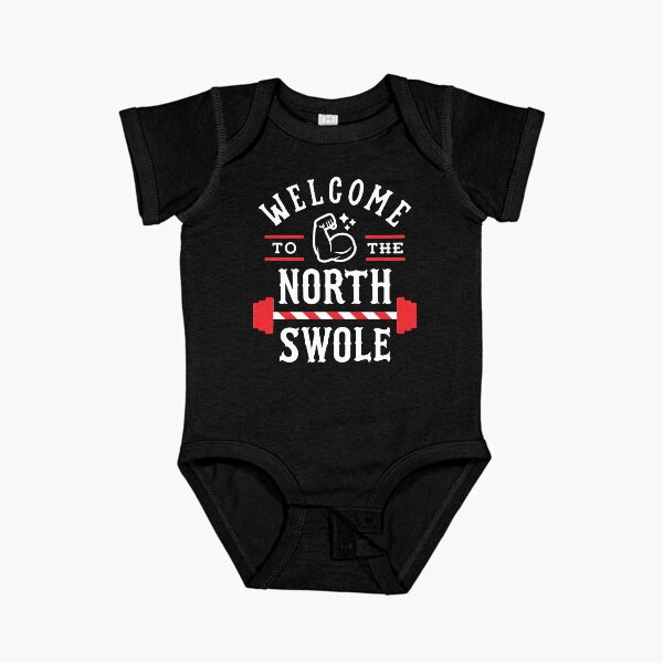 Item preview, Welcome To The North Swole (Funny Christmas Gym Pun) designed and sold by brogressproject.