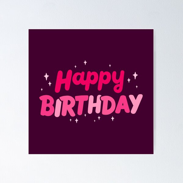 Item preview, Best Seller-Happy birthday wish designed and sold by Minhal's Artful  Impressions.