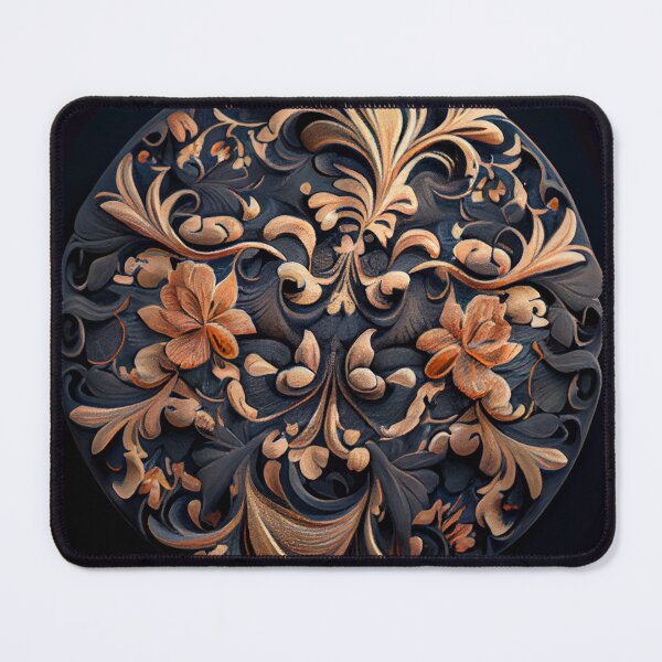 Artikelvorschau, Designer Ceramic Floral Pattern Digital Painting entworfen und verkauft von CodeAndColors.