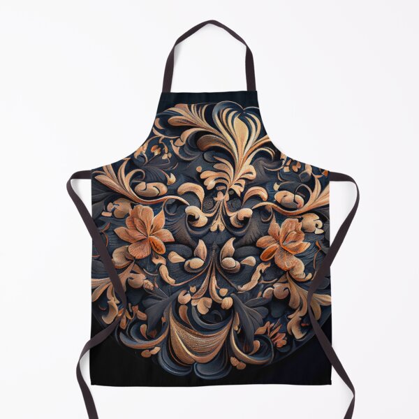 Item preview, Designer Ceramic Floral Pattern Digital Painting designed and sold by CodeAndColors.