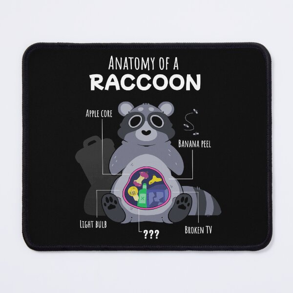 Item preview, Anatomy of a Raccoon designed and sold by Mossysplashart.
