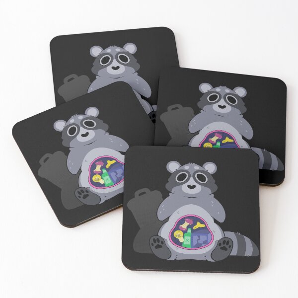 Item preview, Anatomy of a Raccoon designed and sold by Mossysplashart.
