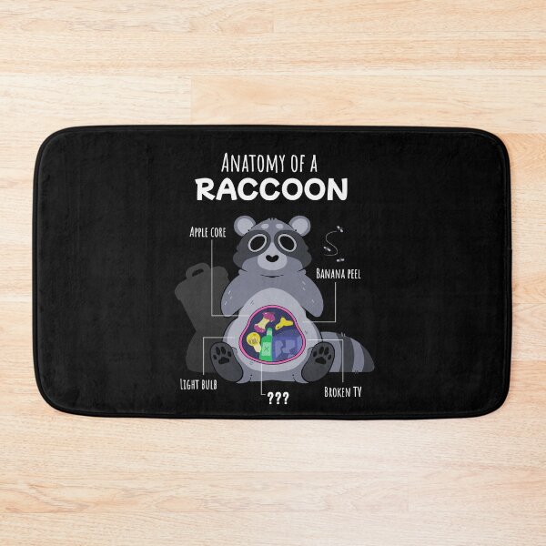 Item preview, Anatomy of a Raccoon designed and sold by Mossysplashart.