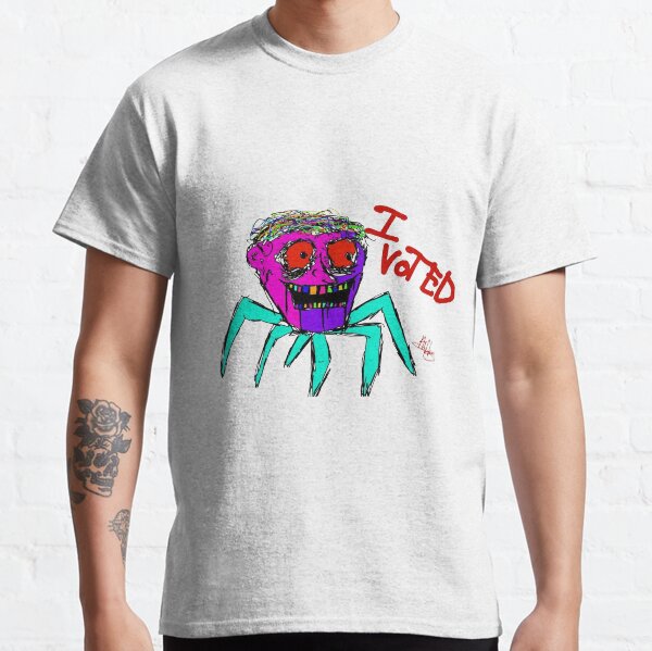 Trendy I Voted Contest Funny Ulster County I Voted Meme Sticker Classic T-Shirt
