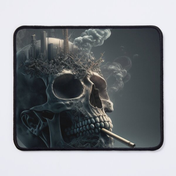 Item preview, Skeleton Smoking a Cigarette  designed and sold by 3DGROOVYY.