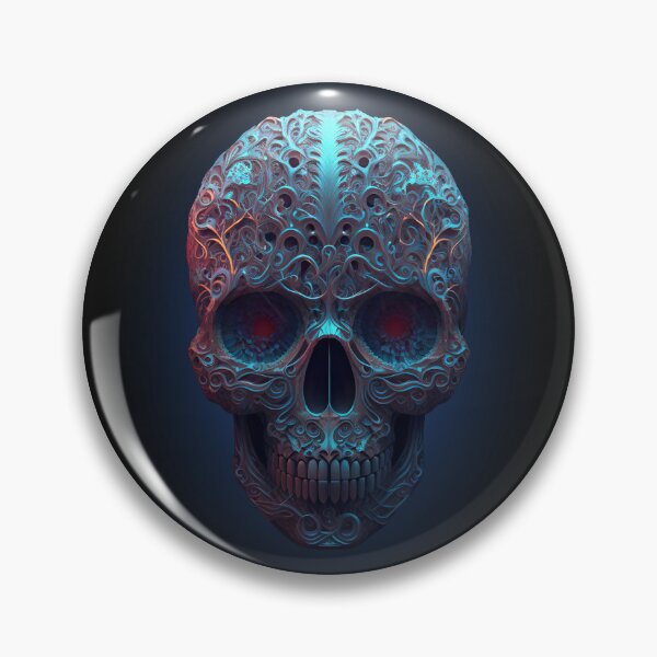 Item preview, Ice Psychedelic Skull designed and sold by SerhiiArt.