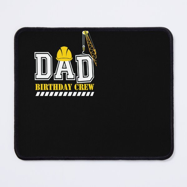 Item preview, Dad birthday crew construction birthday party designed and sold by gastonfongemie.