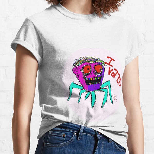Trendy I Voted Contest Funny Ulster County I Voted Meme Sticker Classic T-Shirt