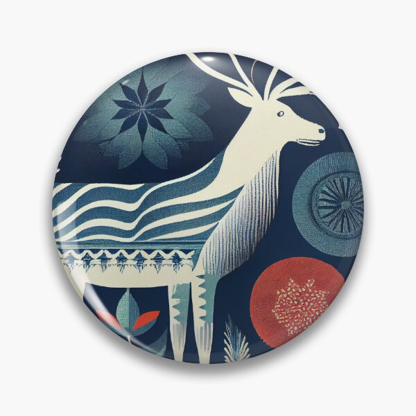 Artikelvorschau, Designer Scandinavian Pattern Digital Painting entworfen und verkauft von CodeAndColors.