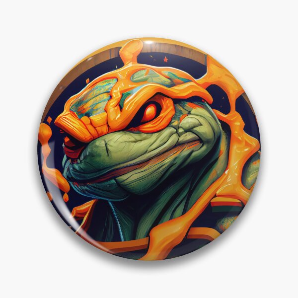 Item preview, Molten Turtle - Orange - G designed and sold by Quantillion.