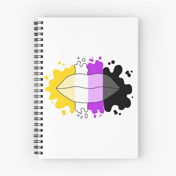 Item preview, Pride Lips - Non-Binary designed and sold by SmallOddLion.