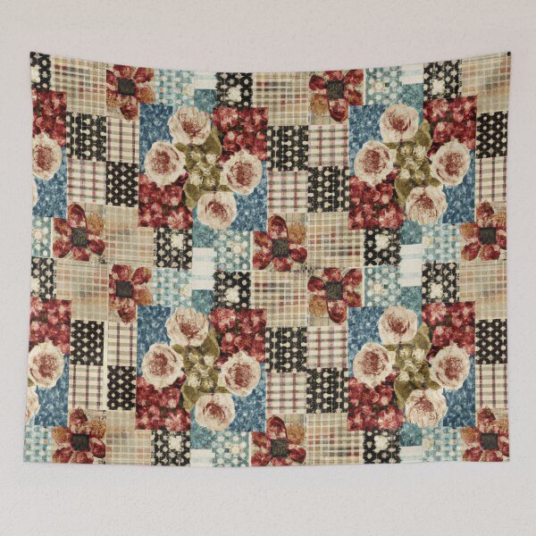 Item preview, Floral Sarilmak Patchwork designed and sold by GrumpyFella.