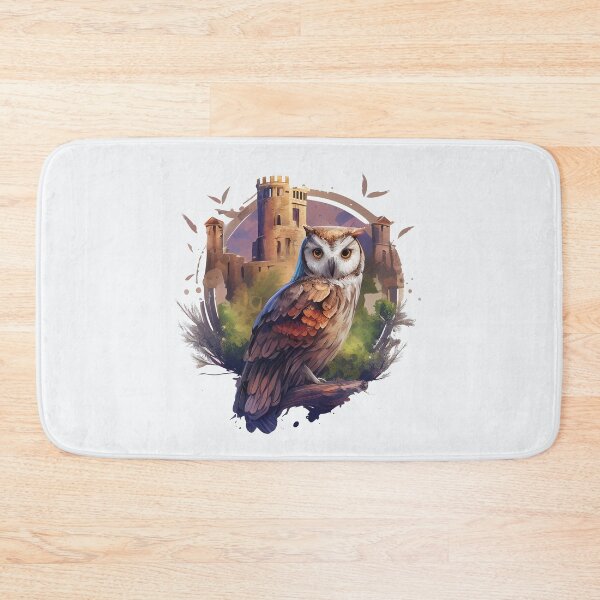 Item preview, Owl and the castle designed and sold by KittyCat08.